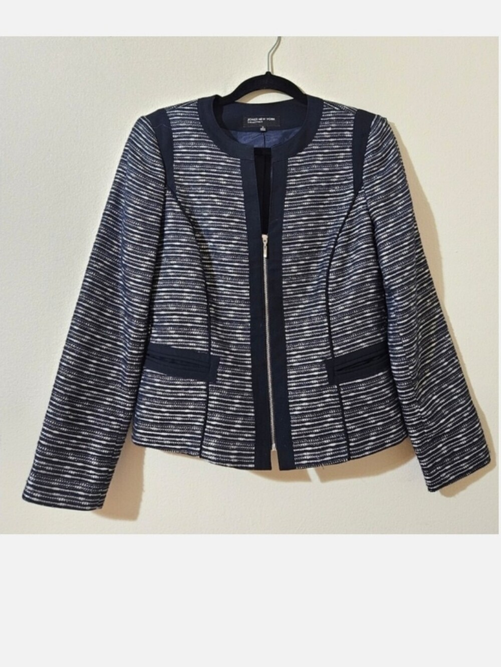 Jones New York Striped Blazer